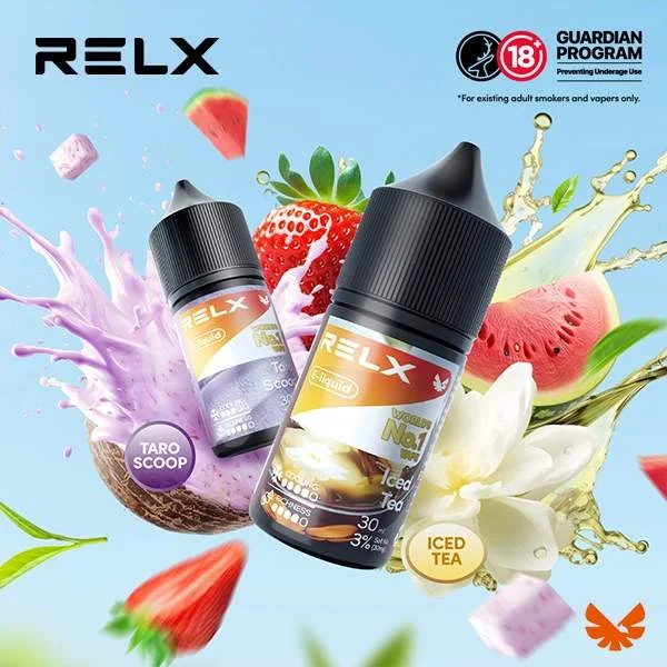 RELX煙油丨悅刻電子菸煙油30ML/30MG丨口感高度還原丨10款風味現貨
